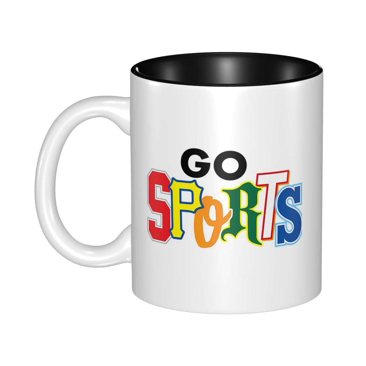 Coffee Tea Difference - Kubek Go Sports z Różnymi Stylami