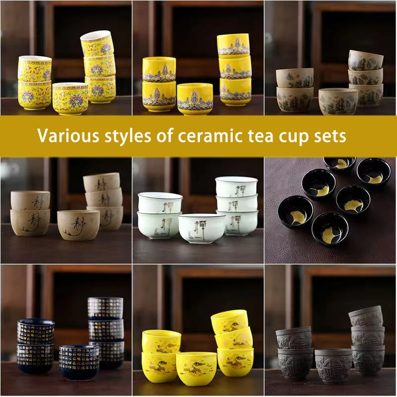 Coffee Tea Set Up - Wysokiej jakości kolor glazury kubek do
