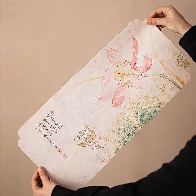 Bamboo Tea Tray - Chińska Mata do Herbaty z Jedwabiu
