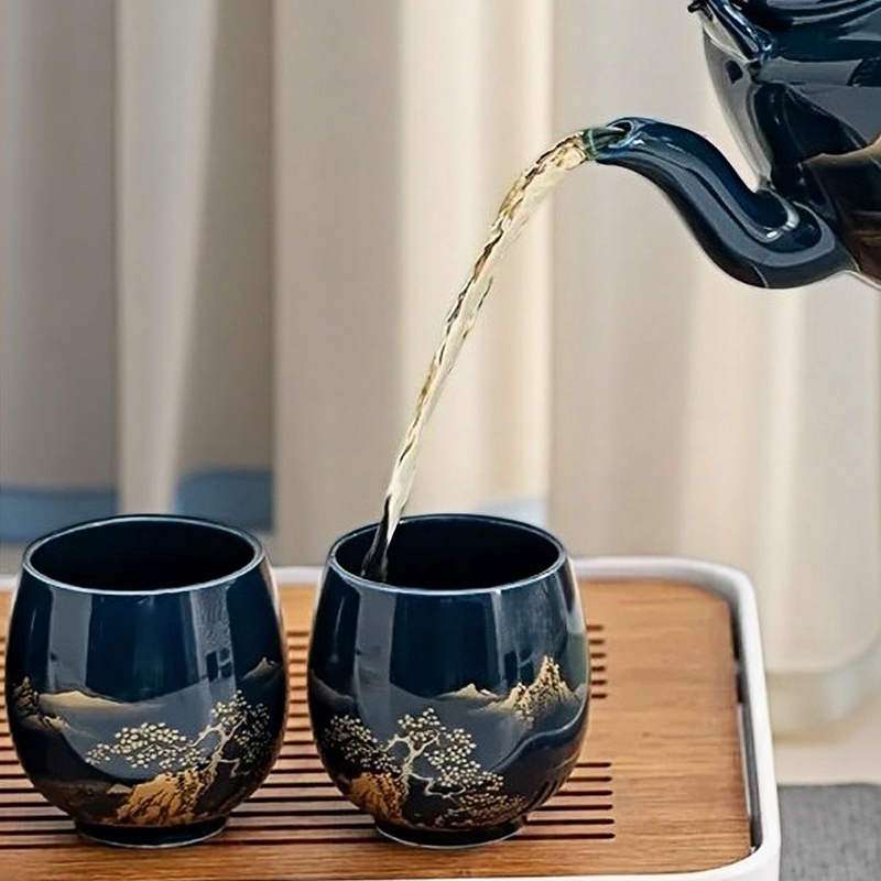 Coffee Tea Set Up - 1 szt. Prosta ceramiczna filiżanka w