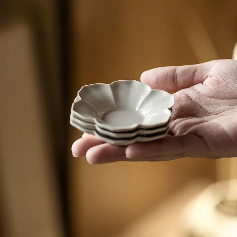 Coffee Tea In Chinese - Podkładki pod filiżanki z popiołem roślinnym,