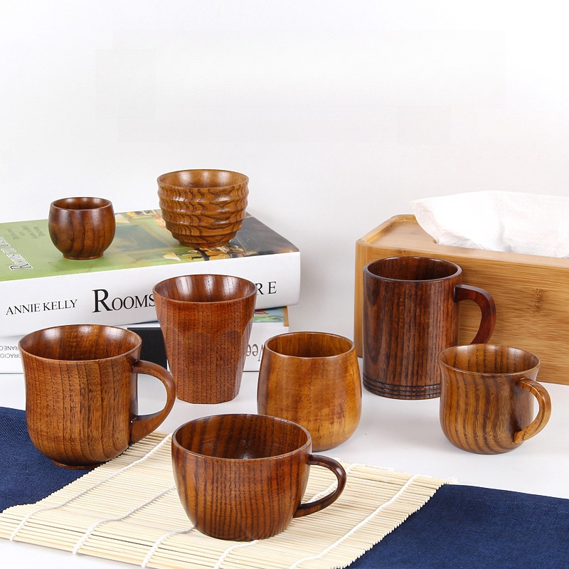 Coffee Plus Tea - Drewniane kubki Big Belly Cup Japan