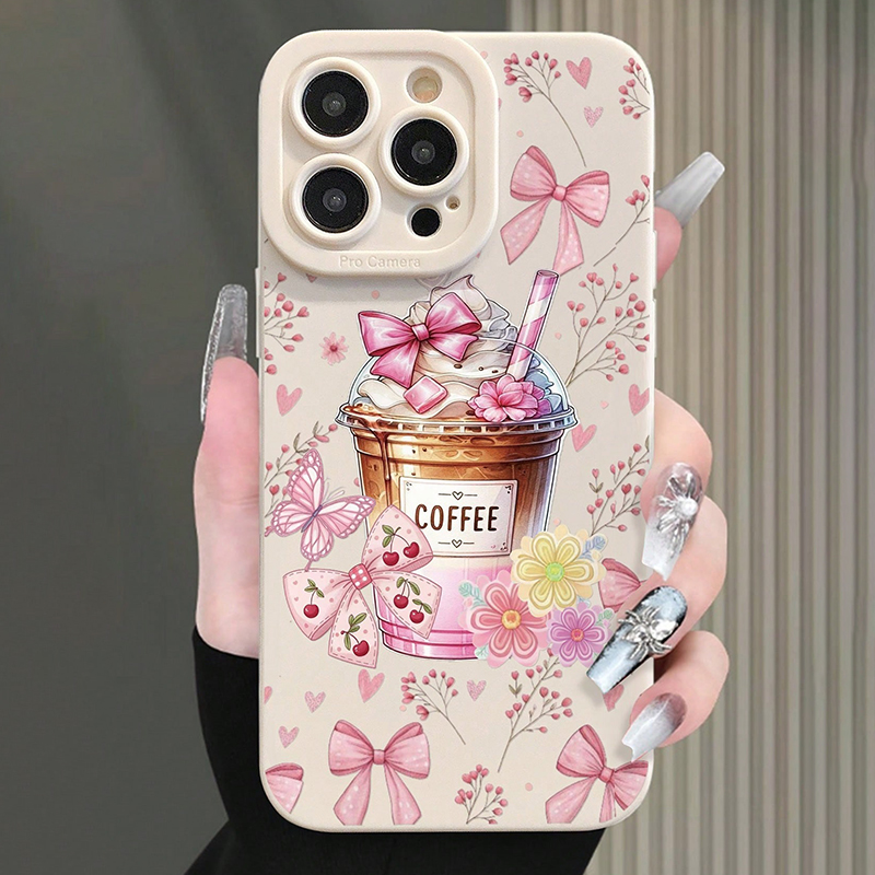 Różowe etui na telefon z nadru – Coffee Plus Tea recenzja i cena
