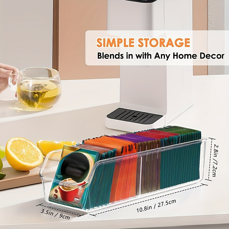 1 szt. Przezroczysty organizer – Coffee Tea Sugar recenzja i cena