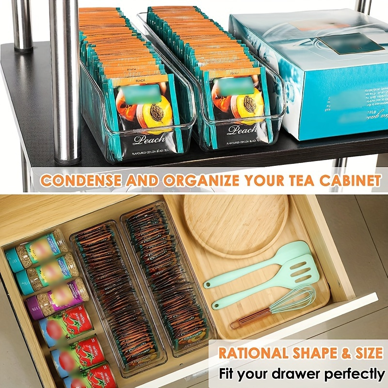 1 szt. Przezroczysty organizer – Coffee Tea Sugar recenzja i cena