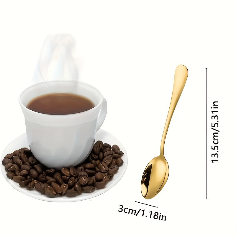 6/10/20 szt. Małe złote łyżecz – Coffee Tea Game recenzja i cena