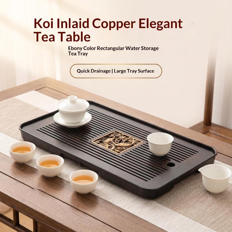 Dwupoziomowa drewniana taca do – Bamboo Tea Tray recenzja i cena