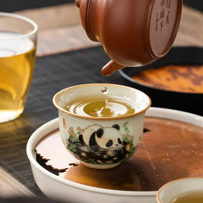 1 szt Chińska tradycja Ru Kiln – Coffee Tea Set Up recenzja i cena