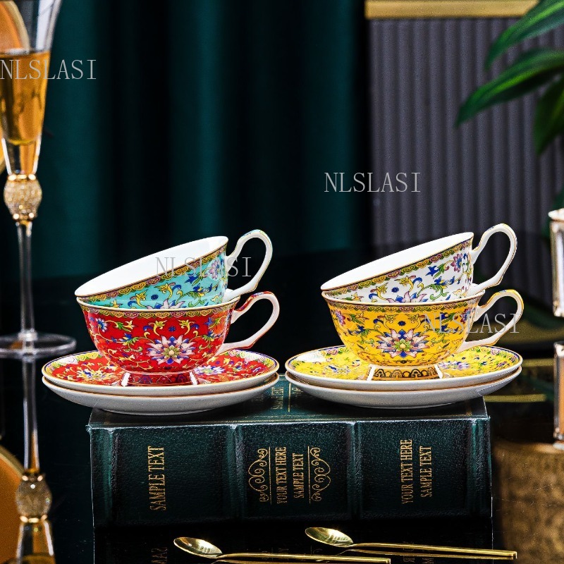 220ml Chiński Zestaw Filiżanek – Coffee Tea In Chinese recenzja i cena