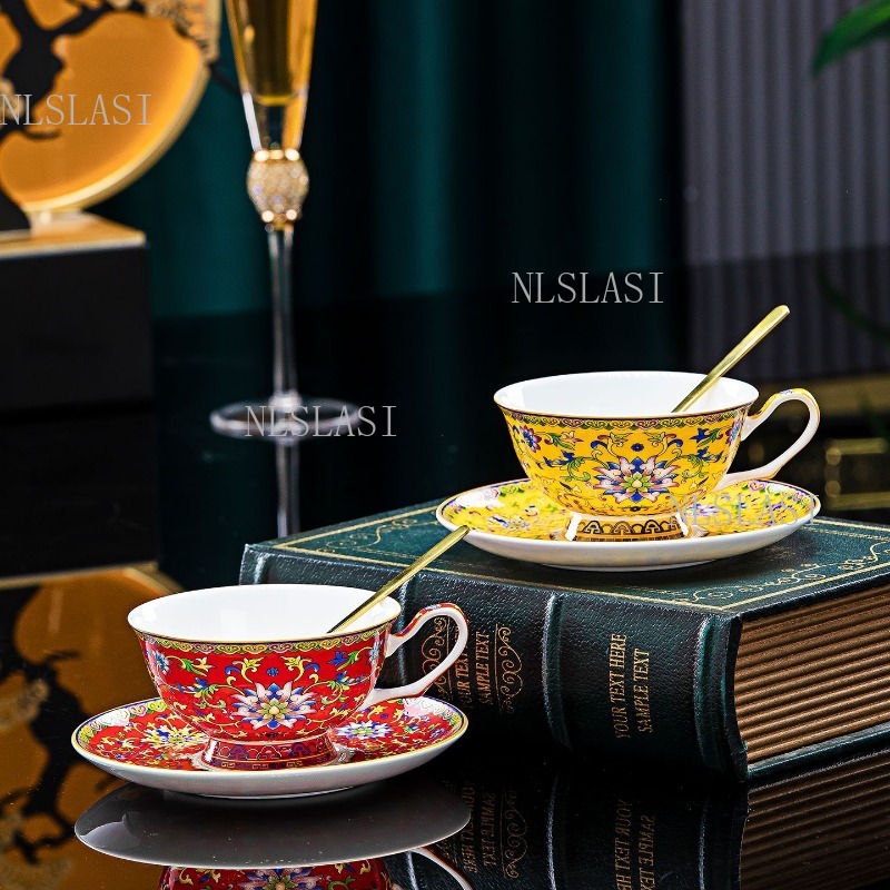 220ml Chiński Zestaw Filiżanek – Coffee Tea In Chinese recenzja i cena
