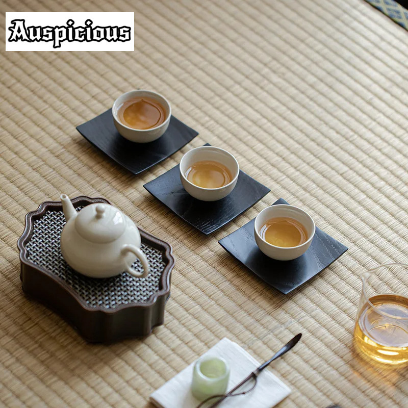 2 sztuk/zestaw podstawki z lit – Coffee Tea In Chinese recenzja i cena