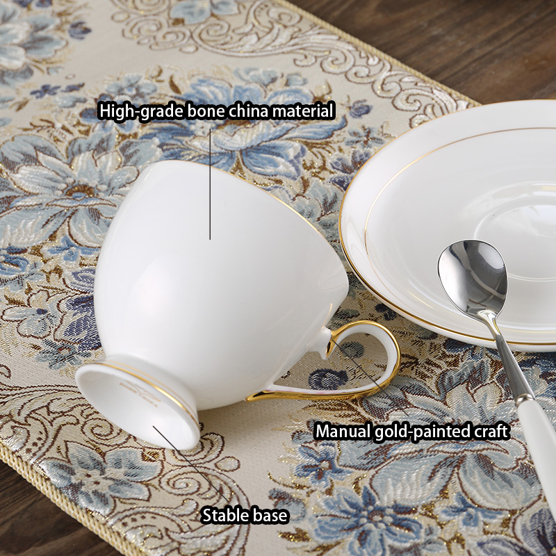 Grace Bone China zestaw do kaw – Coffee Tea Sugar recenzja i cena