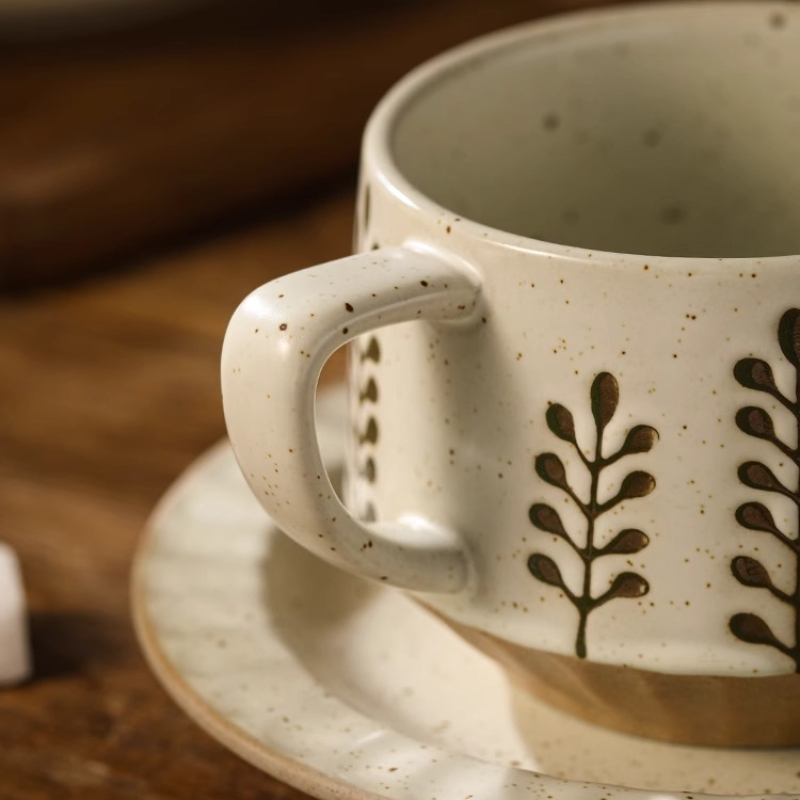 Retro Ceramiczny Kubek Gruba C – Coffee Tea Game recenzja i cena