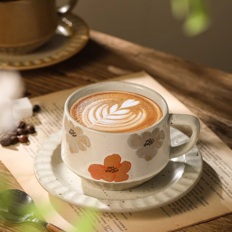 Retro Ceramiczny Kubek Gruba C – Coffee Tea Game recenzja i cena