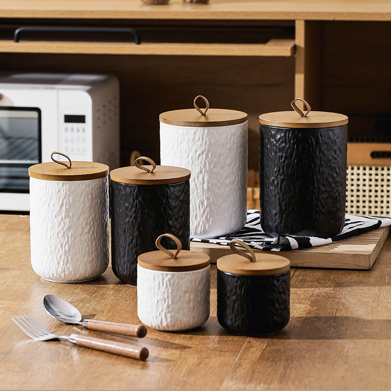 Ceramiczny pojemnik do przecho – Coffee Tea Sugar recenzja i cena