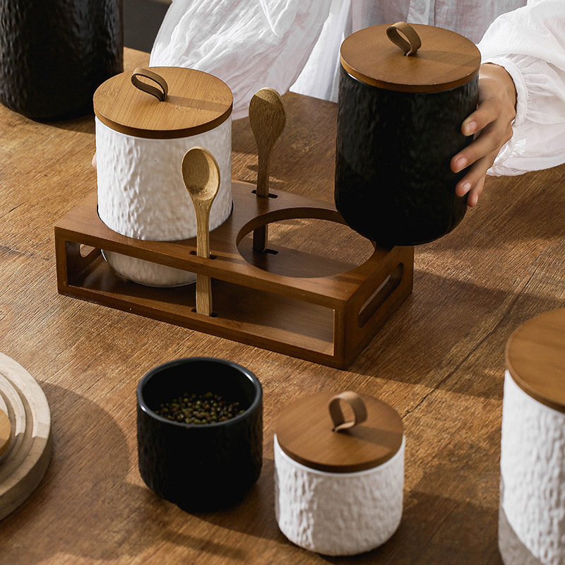 Ceramiczny pojemnik do przecho – Coffee Tea Sugar recenzja i cena