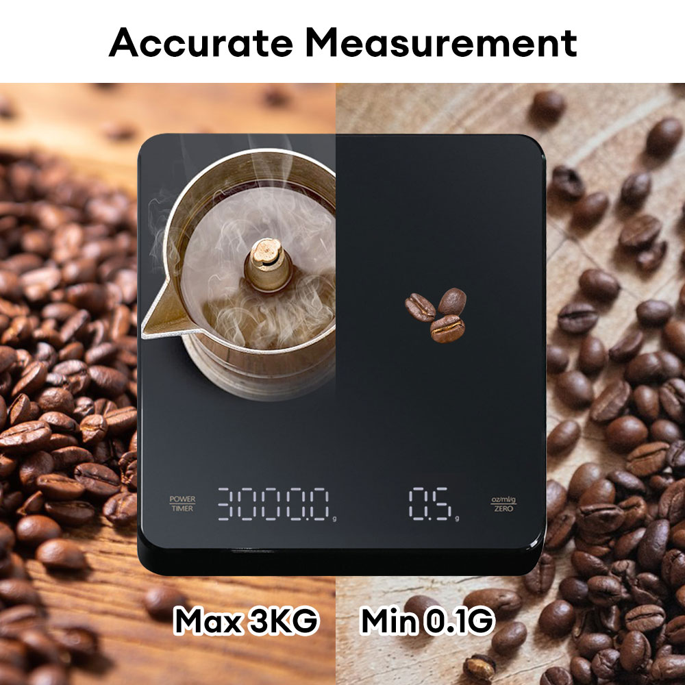 Cyfrowa waga do kawy z ekranem – Coffee Bean Scale recenzja i cena