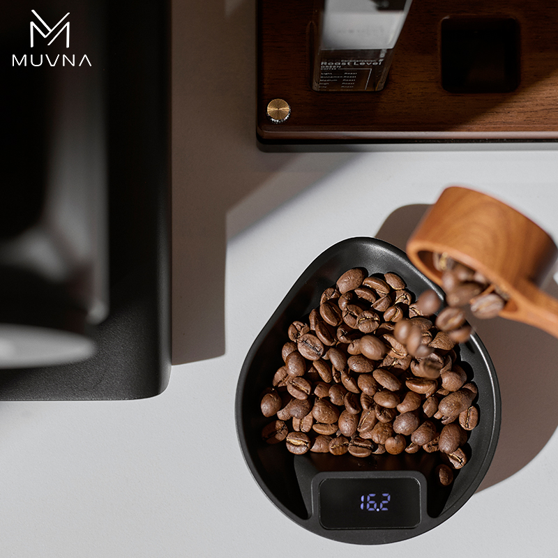 Cyfrowa waga do kawy MUVNA, wa – Coffee Bean Scale recenzja i cena