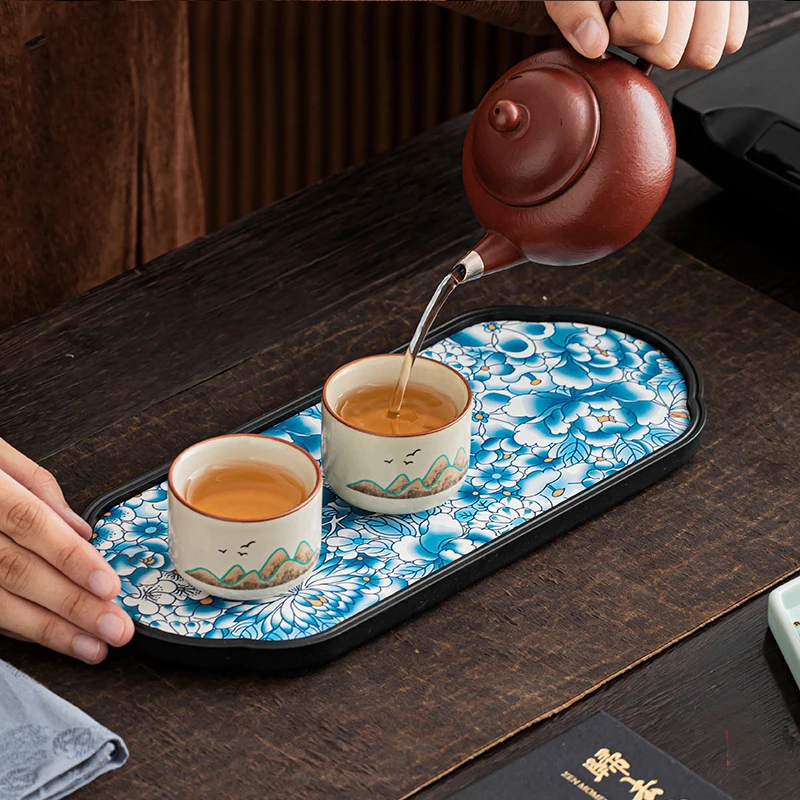 Ceramiczna chłonna sucha taca  – Coffee Tea In Chinese recenzja i cena