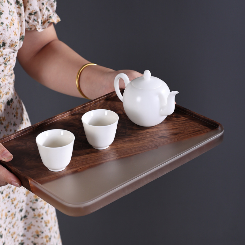 Sucha taca bąbelkowa z żywicy  – Bamboo Tea Tray recenzja i cena