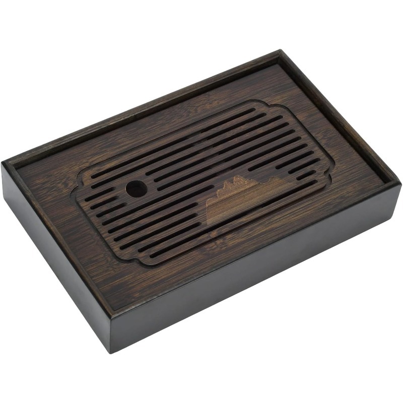 1 szt. Bambusowa taca do herba – Bamboo Tea Tray recenzja i cena